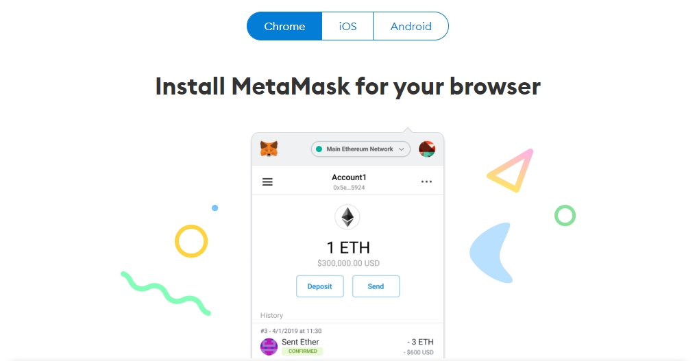 Set up a MetaMask wallet account